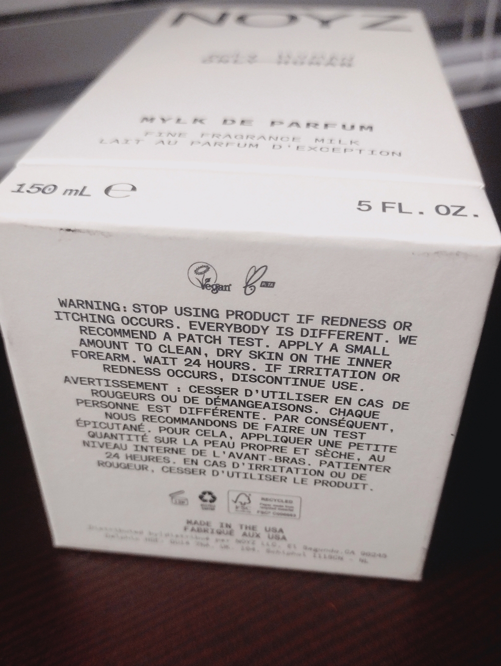 NOYZ Only Human Mylk de Parfum NEW Full Sized 150ml - Picture 12 of 13